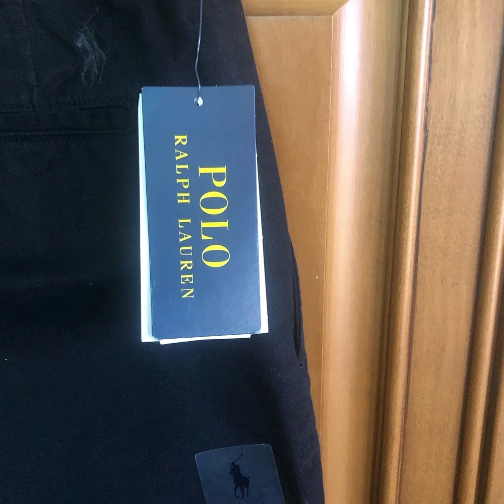 Ralph Lauren Men's Black Chino Pants